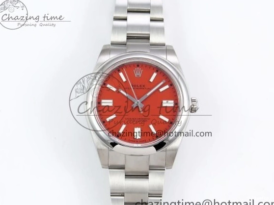 Best Orange 124300 Steel 1:1 904L 41mm A3230 Dial Edition DIWF Oyster Perpetual 0115